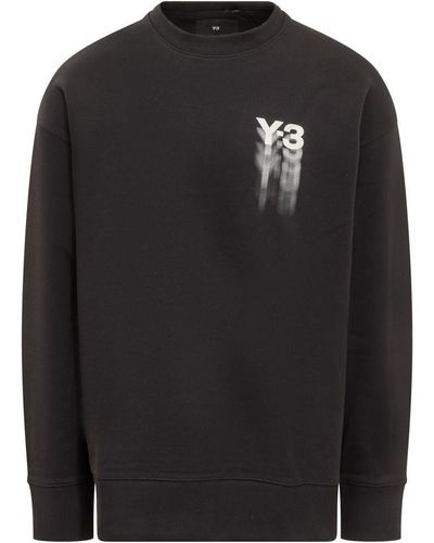 Y-3 Y-3 Gfx Sweatshirt - Black