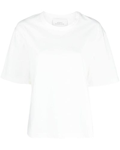 Studio Nicholson Cotton T-shirt - White