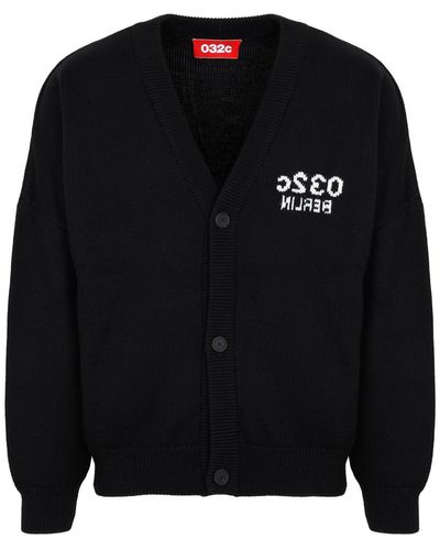 032c 023c Selfie Cardigan Sweater - Black
