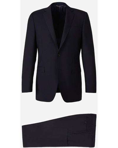 Canali Milano Wool Suit - Blue