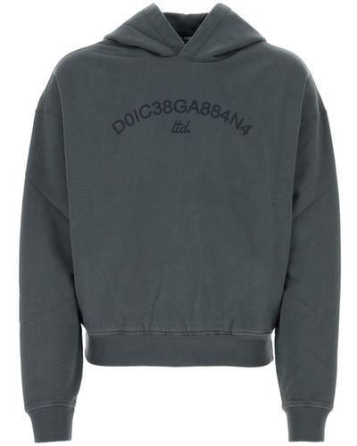 Dolce & Gabbana Sweatshirts - Gray