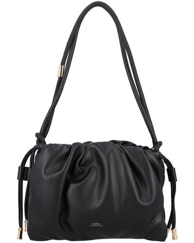A.P.C. Ninon Mini Bag - Black