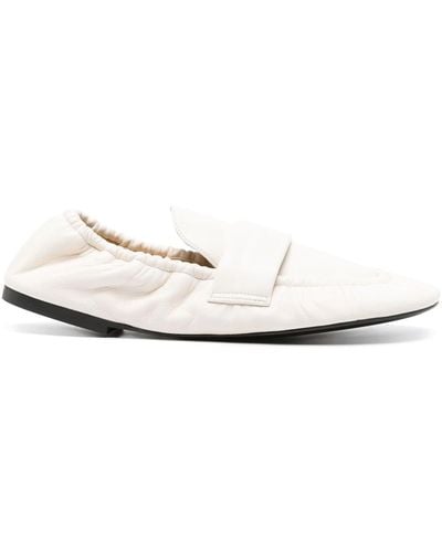 Proenza Schouler Glove Flat Loafers Shoes - White