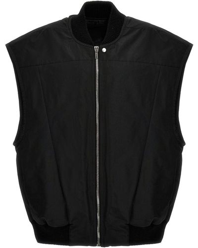 Rick Owens 'Jumbo Flight' Vest - Black