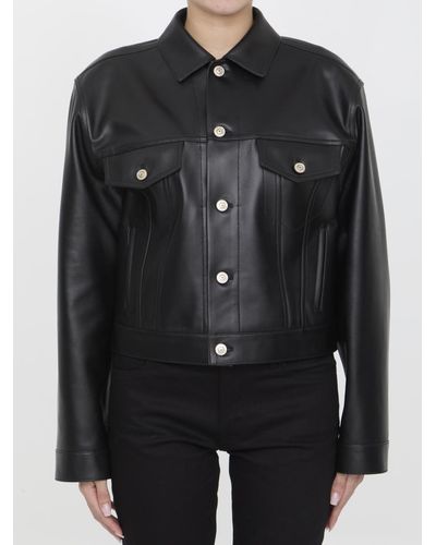 Balenciaga Leather Jacket - Black