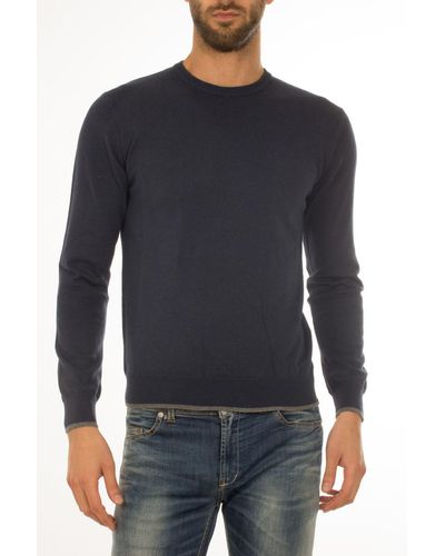 Armani Jeans Sweater in Blue for Men Lyst Canada
