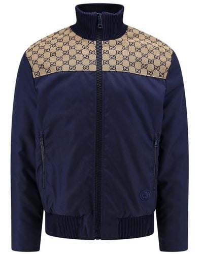 Gucci Jacket/Bomber Jacket - Blue