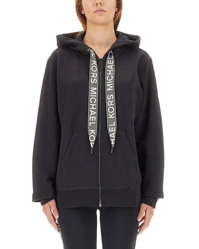Michael Kors Oversize Fit Sweatshirt - Black