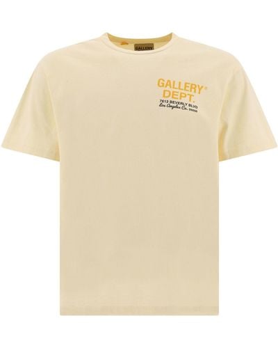 GALLERY DEPT. "beverly Bvld" T-shirt - Natural