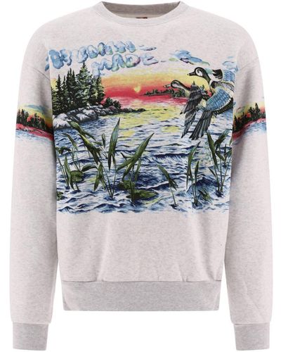 Human Made "hunting" Sweatshirt - Gray