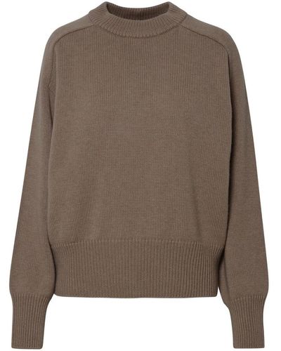 Canada Goose Baysville Beige Wool Sweater - Brown