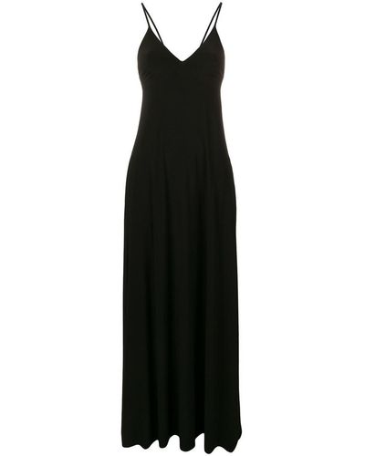 Norma Kamali Sleeveless Long Dress - Black