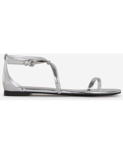 Alexander McQueen Strappy Sandals - White