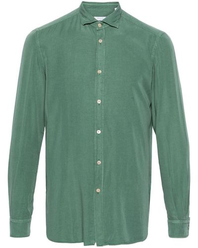 Boglioli Regular Fit Shirt - Green