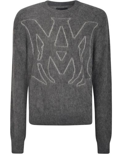 Amiri Sweaters Gray