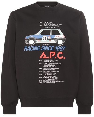 A.P.C. Sweaters Black - Gray