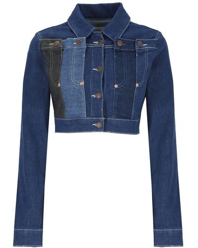 Moschino Jeans Coats - Blue