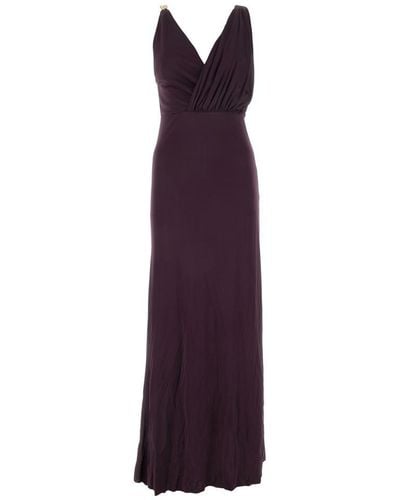 Lanvin Long Dresses. - Purple