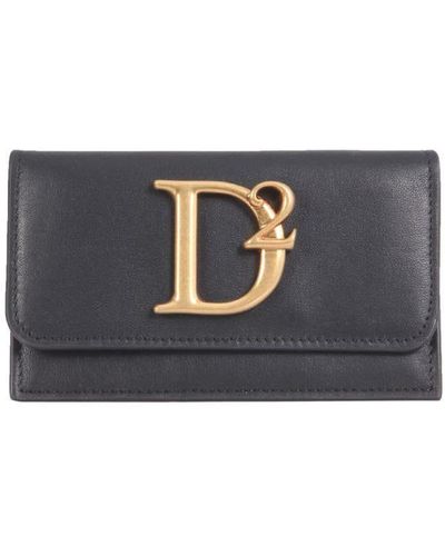 DSquared² Leather Card Holder - Multicolor