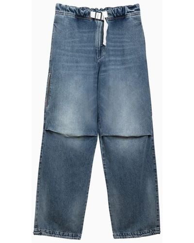 DARKPARK Jordan Denim Wide Jeans - Blue