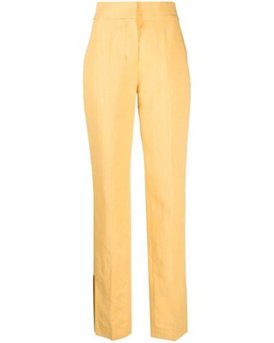 Jacquemus Le Pantalon Tibau - Yellow