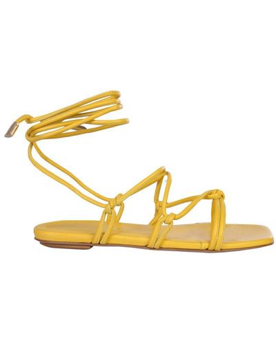 Gia Borghini "beautiful" Sandals - Metallic