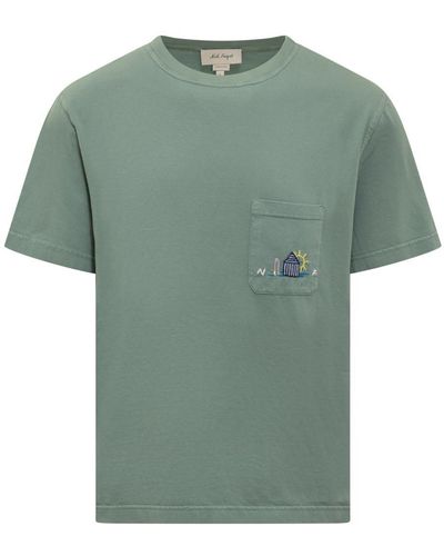 Nick Fouquet T-shirt With Logo - Green