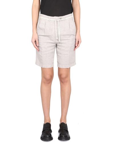 Aspesi Linen Shorts - Natural