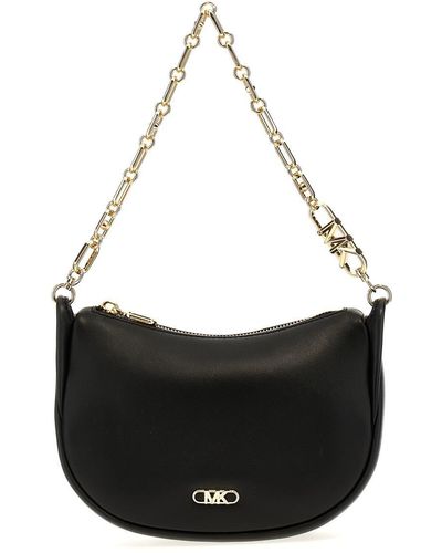 MICHAEL Michael Kors 'Small Bracelet Pouchette' Handbag - Black
