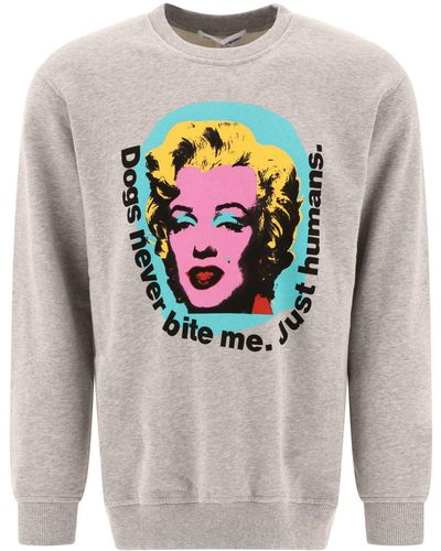 Comme des Garçons "Marilyn By Andy Warhol" Sweatshirt - Gray