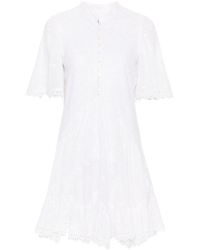 Isabel Marant Short Slayae Dress - White