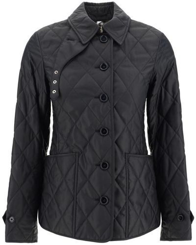 Burberry Down Jackets - Black