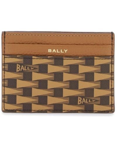 Bally Pennant Business Cardholder - Brown