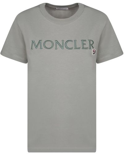 Moncler T-Shirts - Gray