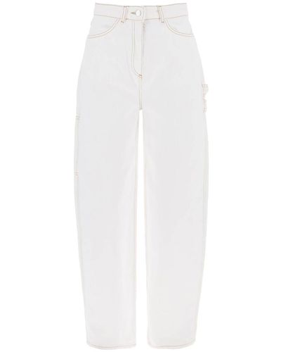 Saks Potts Organic Denim Helle Jeans In - White