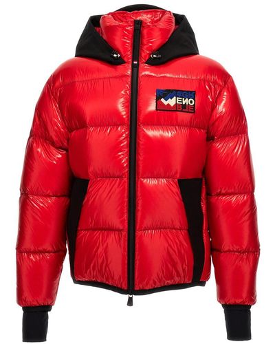 Moncler Quilted Nylon Jacket - Red