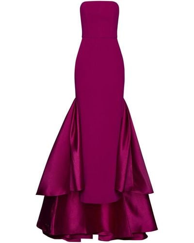 Solace London Jodi Maxi Dress - Purple