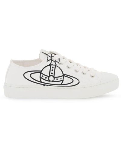 Vivienne Westwood Plimsoll Low Top 2.0 Trainers - White