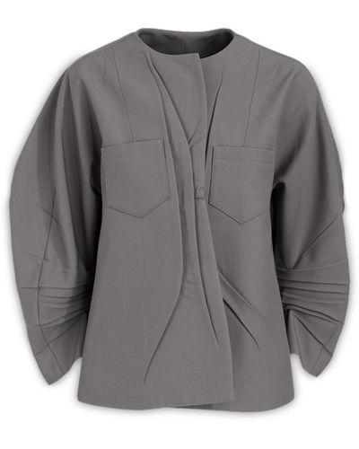 Prada Jackets & Vests - Gray
