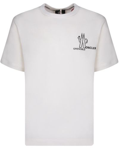 3 MONCLER GRENOBLE T-Shirts - White