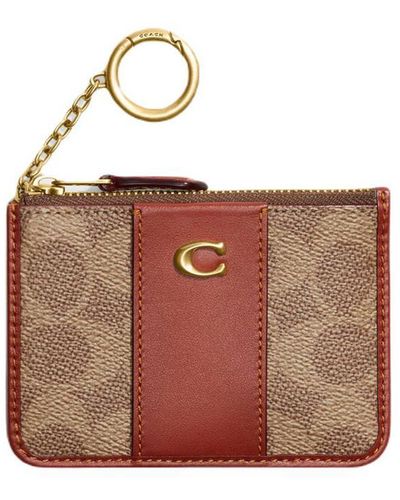 COACH Small Leather Goods - Brown