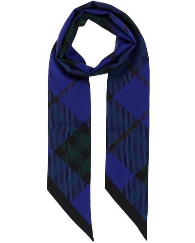 Burberry Scarves And Foulards - Blue