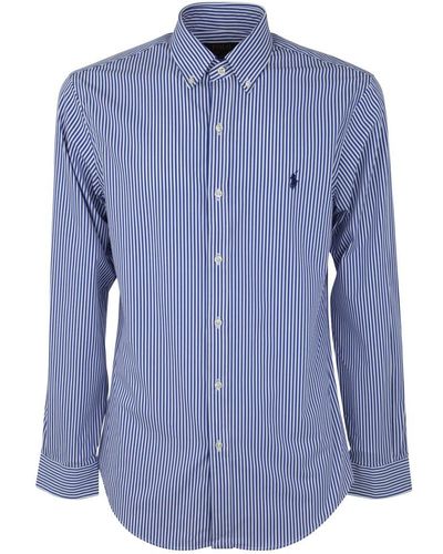 Polo Ralph Lauren Sport Shirt: Slbdppcs Ls - Blue