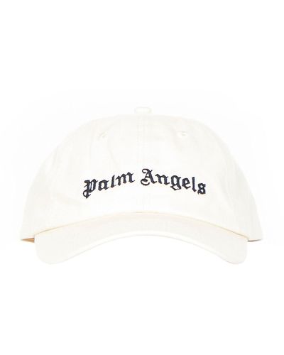 Palm Angels Classic Logo Hat - White