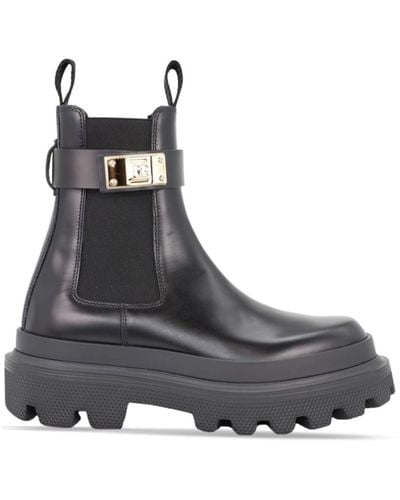 Dolce & Gabbana Boot Shoes - Black