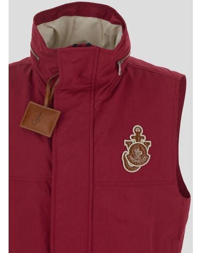 Moncler Genius J.w.anderson Jackets - Red