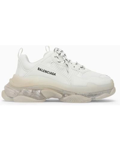 Balenciaga Triple S Low-top Sneakers - White