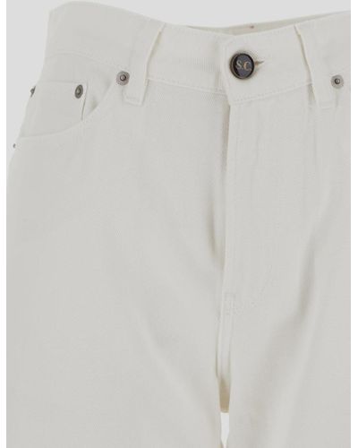 Semicouture Flared Jeans - White