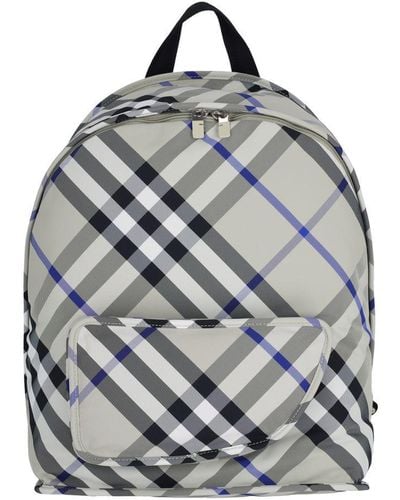 Burberry 'shield' Backpack - Gray