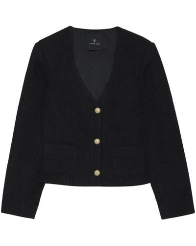 Anine Bing Anitta Jacket Clothing - Black